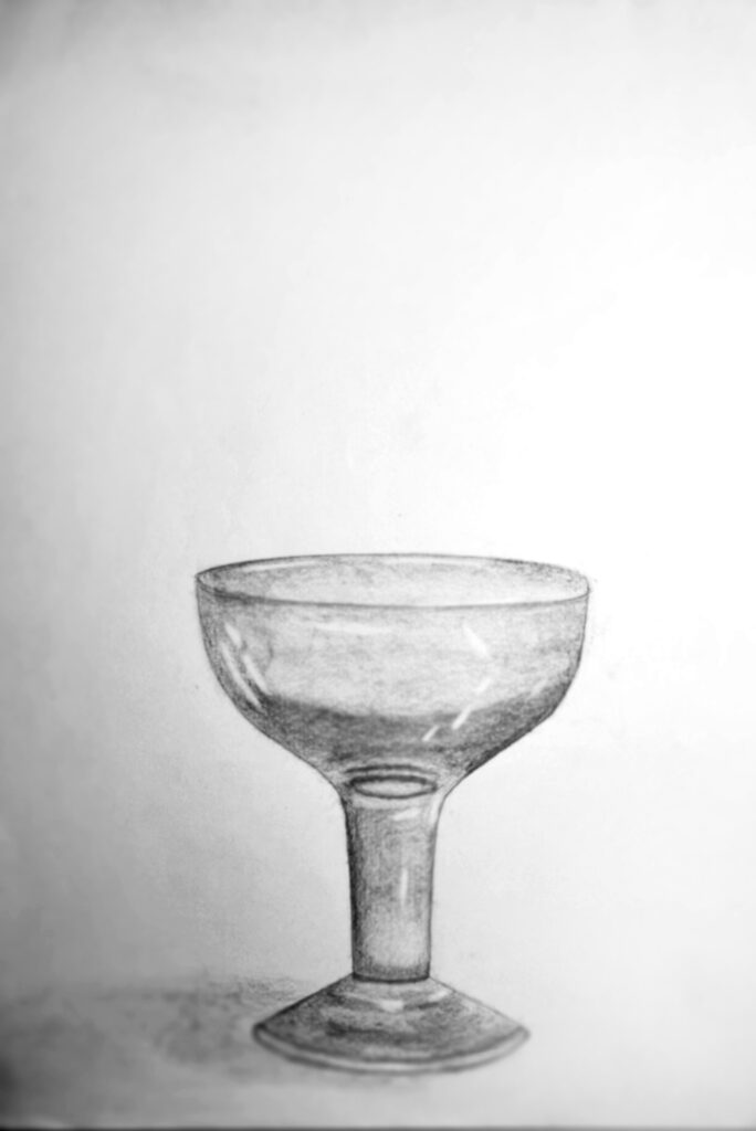 Sketch_Champagne Glass