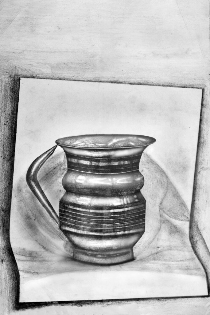 Sketch_Chrome Metal Jug